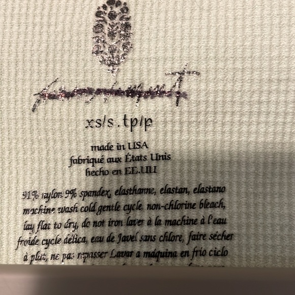 Free People Movement Cut It Out Long Sleeve Top Mint Seafoam Green XS Small - Picture 5 of 5